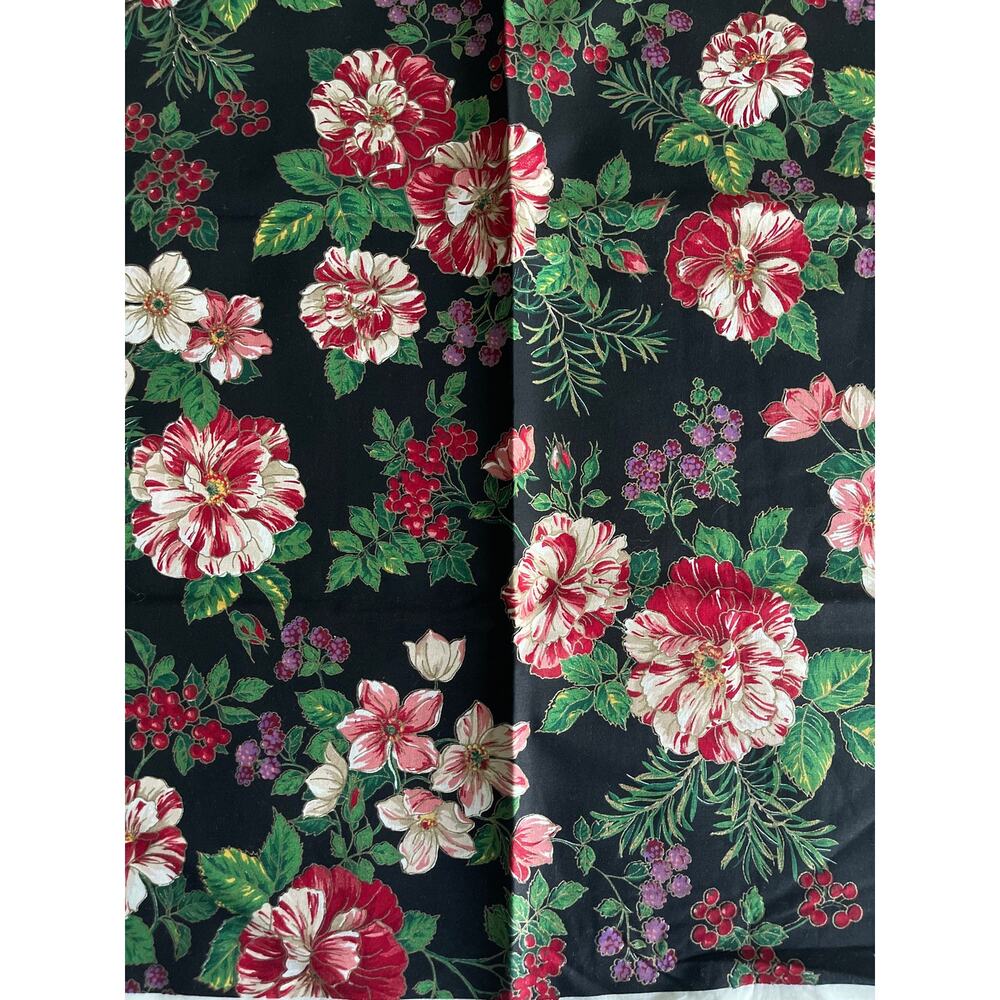 Vintage Floral Fabric/quilt making/